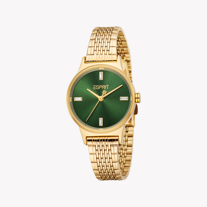 Esprit Women's Gold Stainless Steel Watch | Es1l519m0025