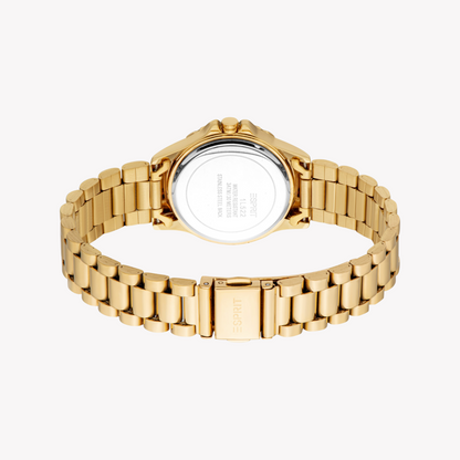 Esprit Women's Gold Stainless Steel Watch | Es1l522m0045