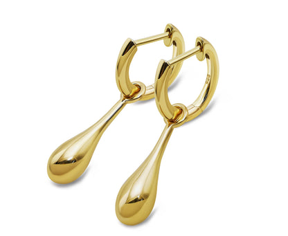 Earparty by Jwls4u Oorringen Druppel JE048G-0