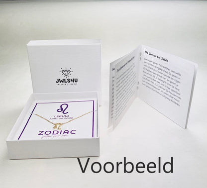 Leeuw Armband Gold-Plated Zodiac ZB008G Jwls4u-1