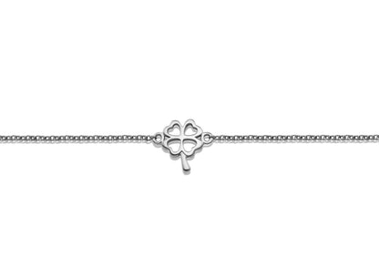 Armband Klavertje vier Zilver XB002S-0