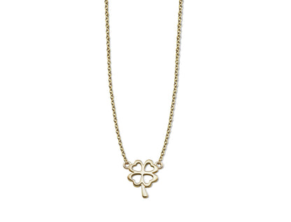 Ketting Klavertje Vier Goudkleur XN002G-0
