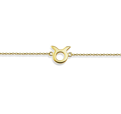 Stier Armband Gold-Plated Zodiac ZB005G Jwls4u-0