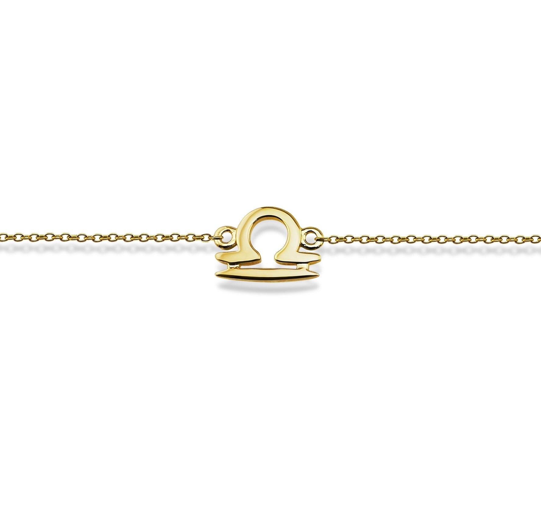 Weegschaal Armband Gold-Plated Zodiac ZB010G Jwls4u-0