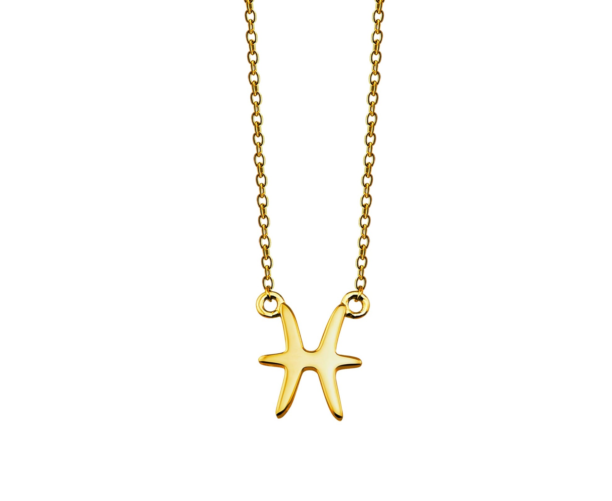 Vissen Ketting Goldplated ZN003G Jwls4u-0