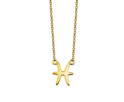 Vissen Ketting Goldplated ZN003G Jwls4u-0