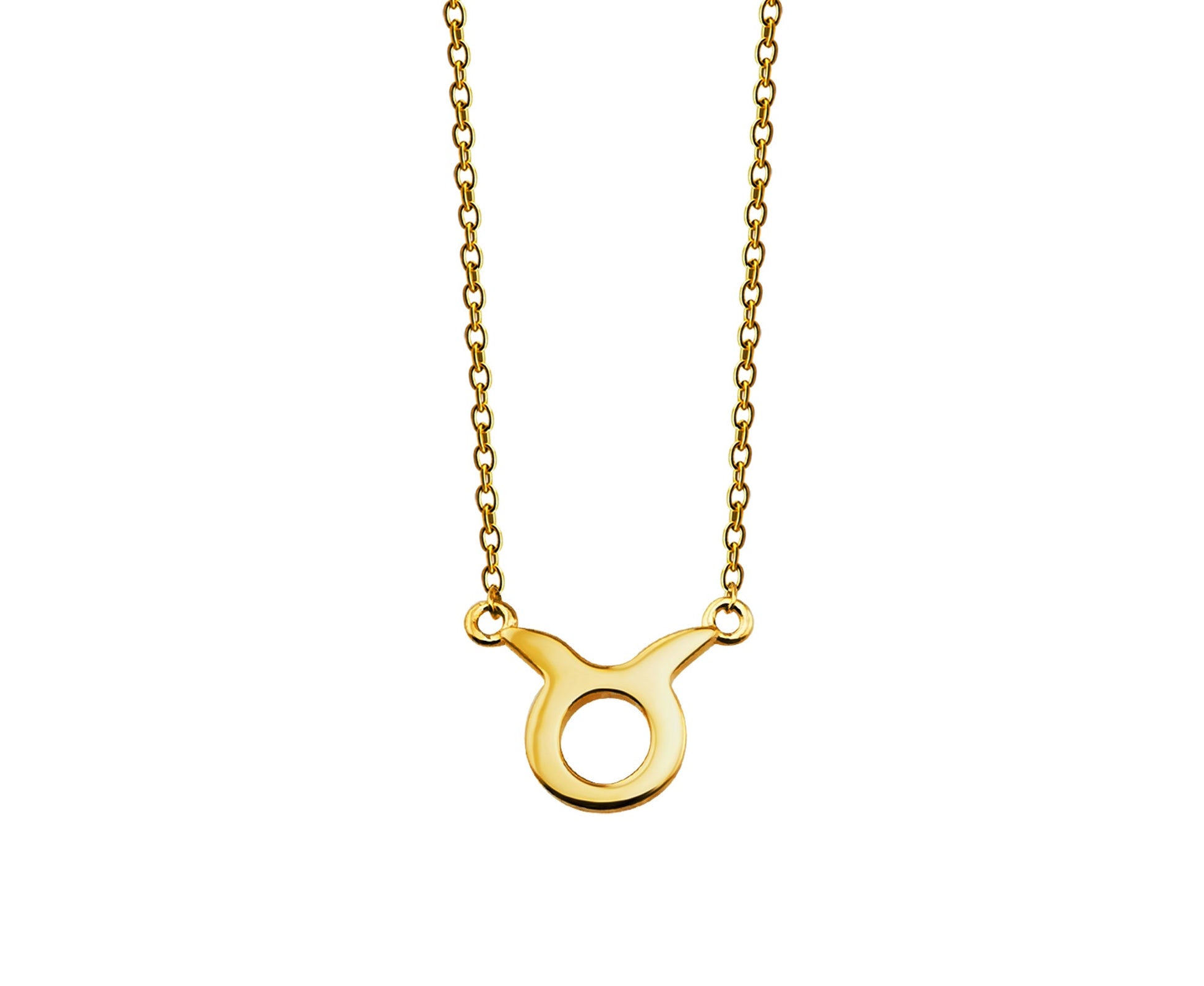 Stier Ketting Goldplated Zodiac ZN005G-0