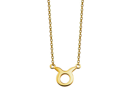 Stier Ketting Goldplated Zodiac ZN005G-0