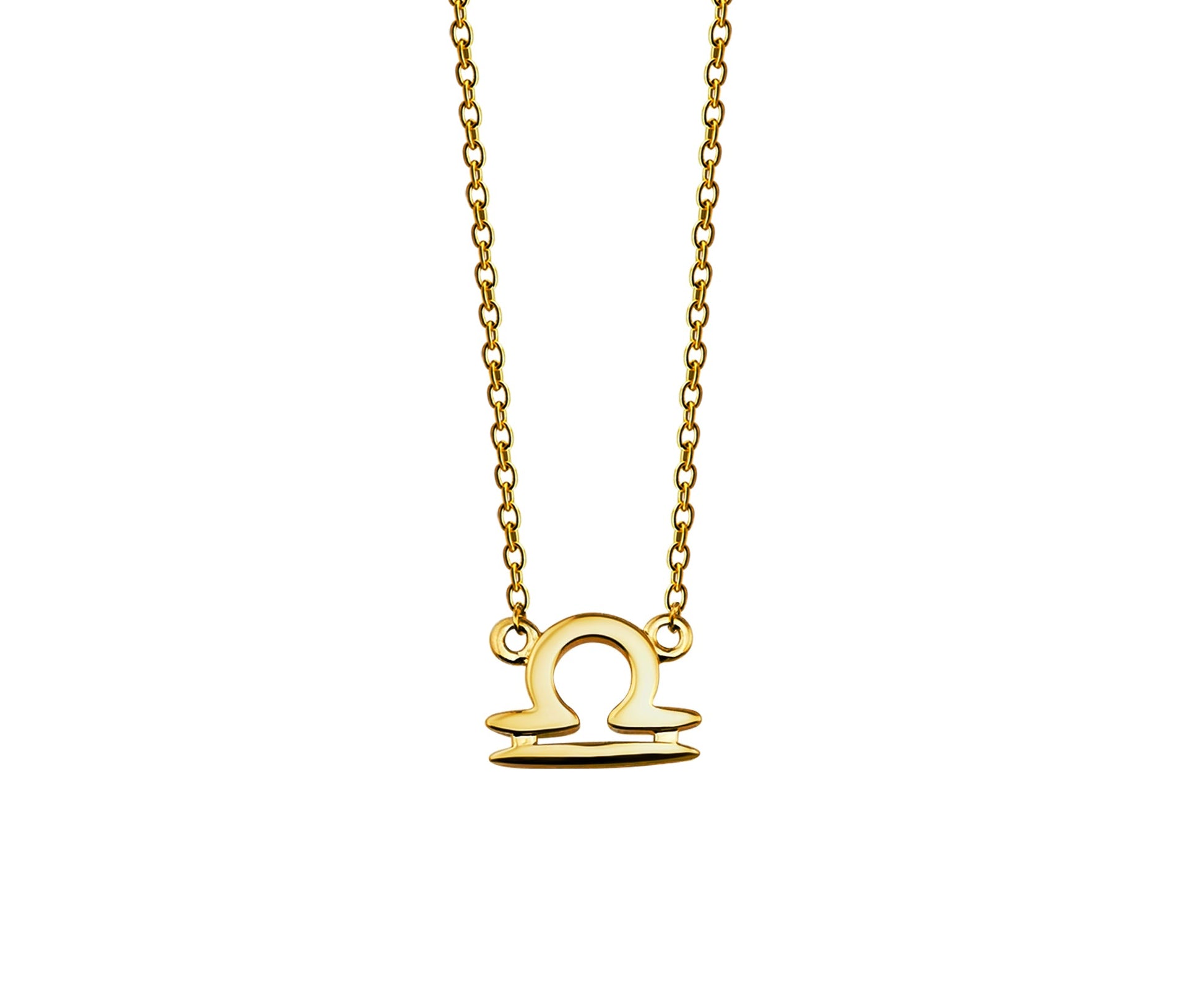 Weegschaal Ketting Goudkleur Zodiac ZN010G Jwls4u-0
