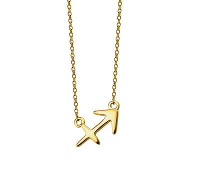 Boogschutter Ketting Goudkleur Zodiac ZN012G Jwls4u-0