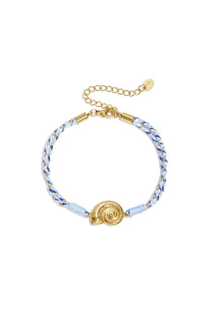 Elegant Gold Braided Bracelet for Spring/Summer