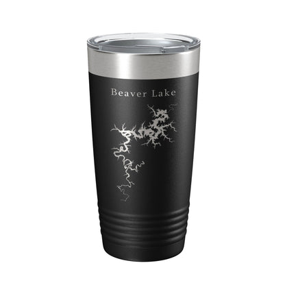 Beaver Lake Arkansas Laser Engraved Tumbler 20 oz