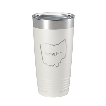 Ohio Home State Laser Engraved Tumbler 20 oz