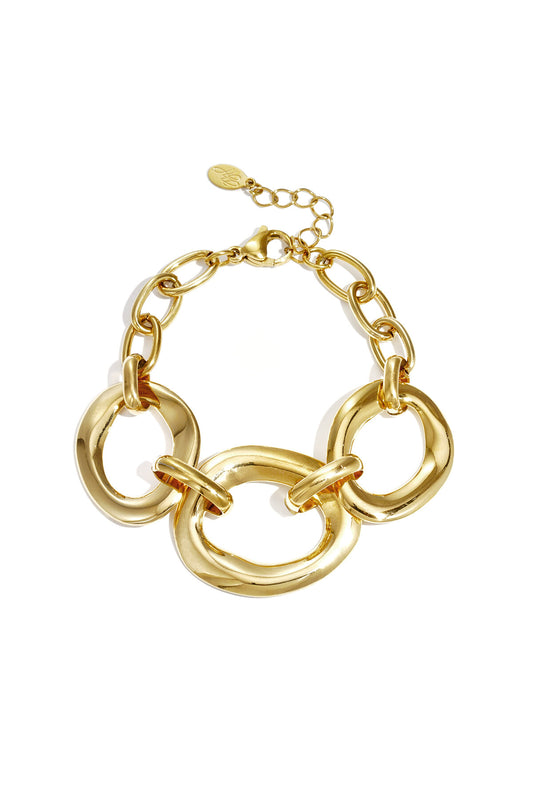 Stylish Unisex Stainless Steel Chain Bracelet