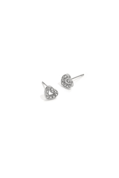 Decorated heart-shaped buttons