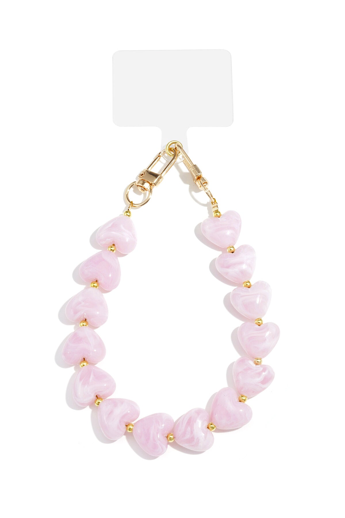Chic Acrylic Phone Chain for Stylish Protection