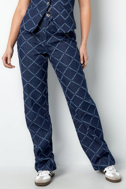 Arden Plaid Trousers - Velaris Femme