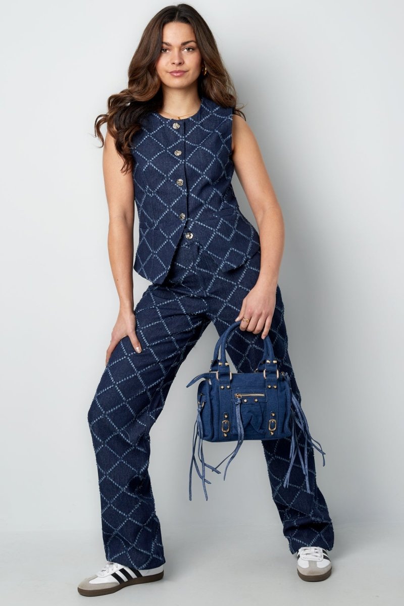Arden Plaid Trousers - Velaris Femme