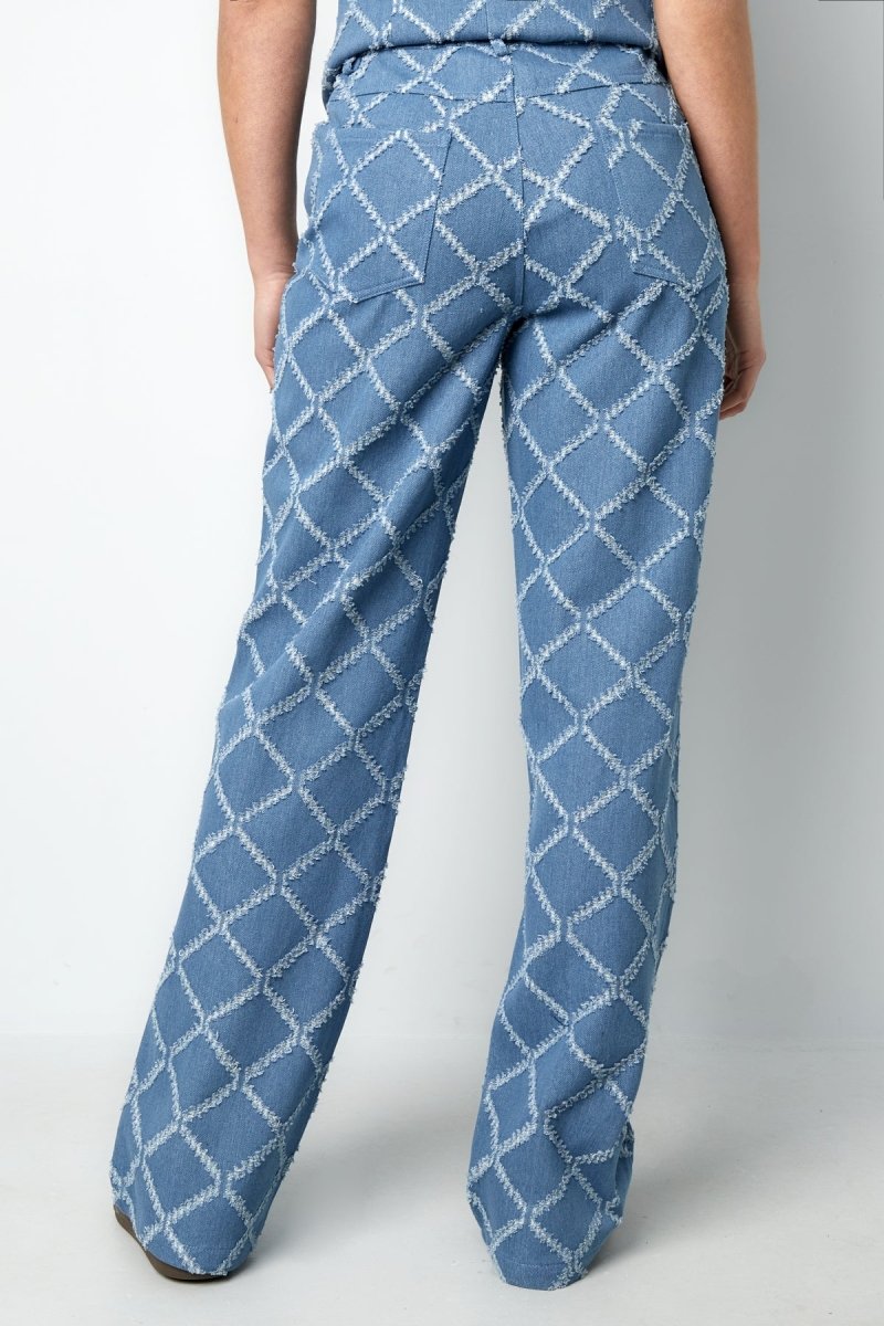 Arden Plaid Trousers - Velaris Femme