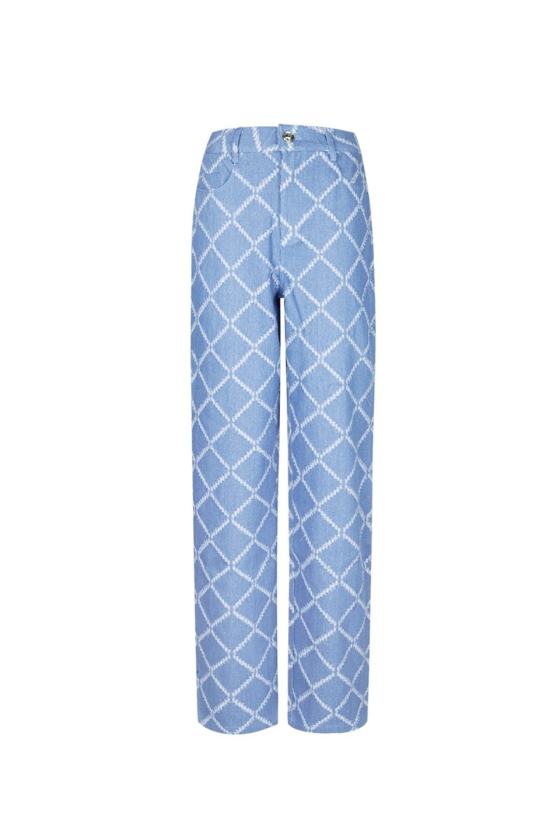 Arden Plaid Trousers - Velaris Femme