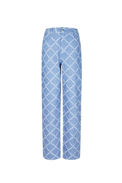 Arden Plaid Trousers - Velaris Femme