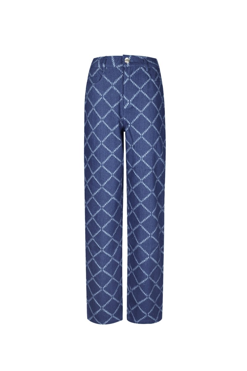 Arden Plaid Trousers - Velaris Femme