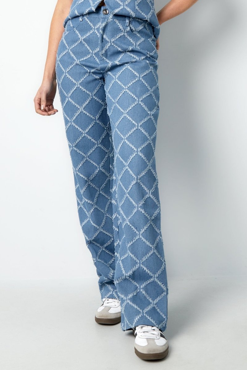 Arden Plaid Trousers - Velaris Femme