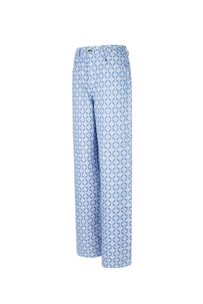 Aria Geometric Trousers - Velaris Femme