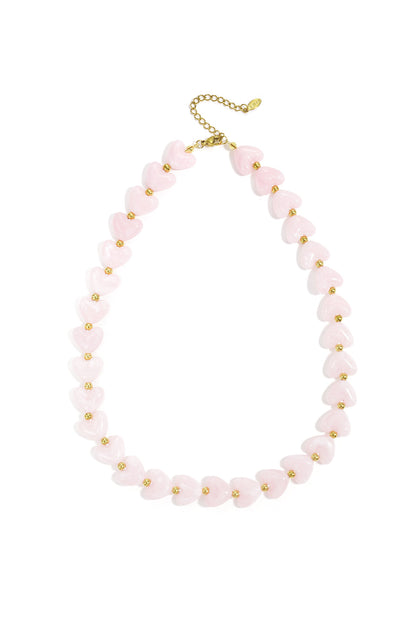 Chic Acrylic Beaded Necklace for Everyday Elegance