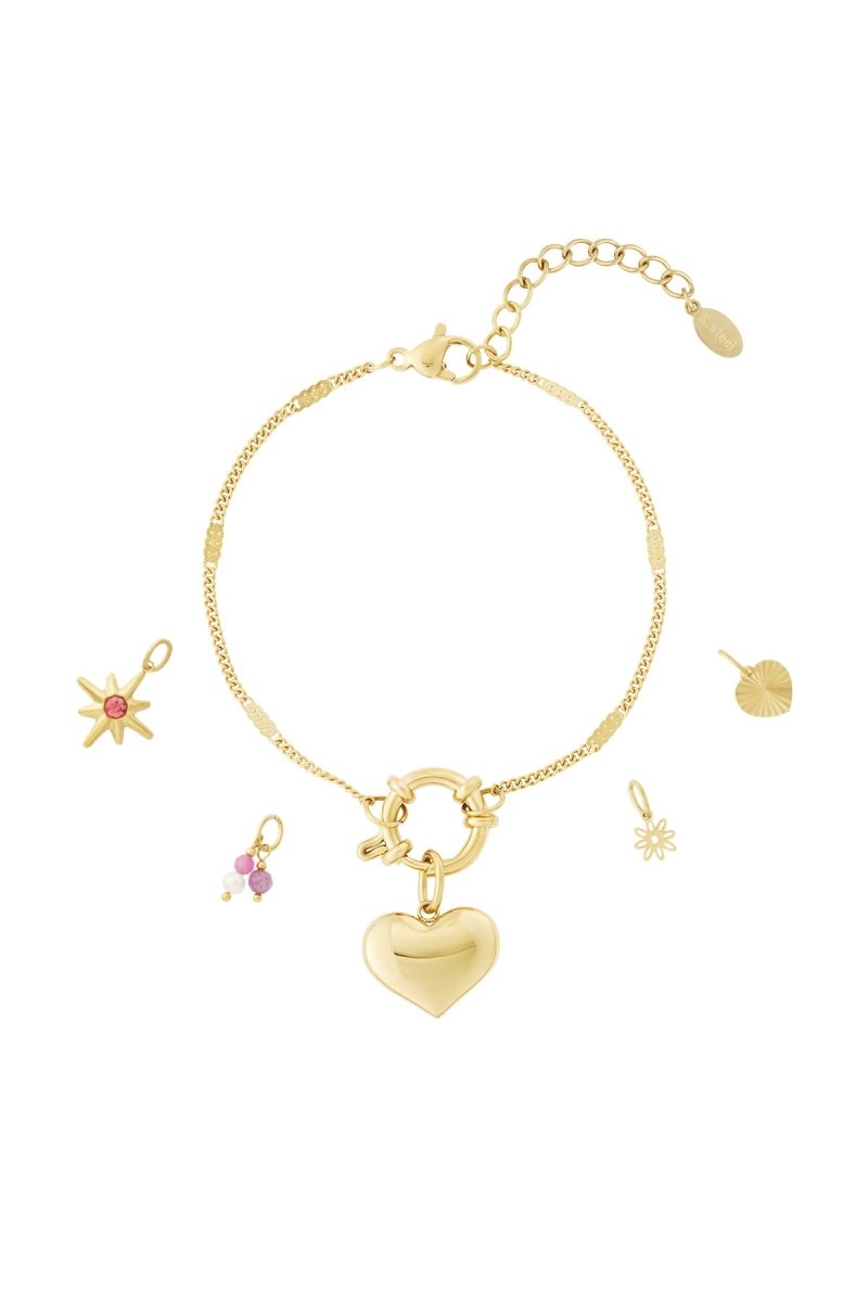 Big heart DIY bracelet - Velaris Femme
