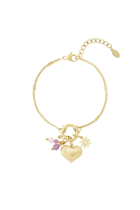 Big heart DIY bracelet - Velaris Femme