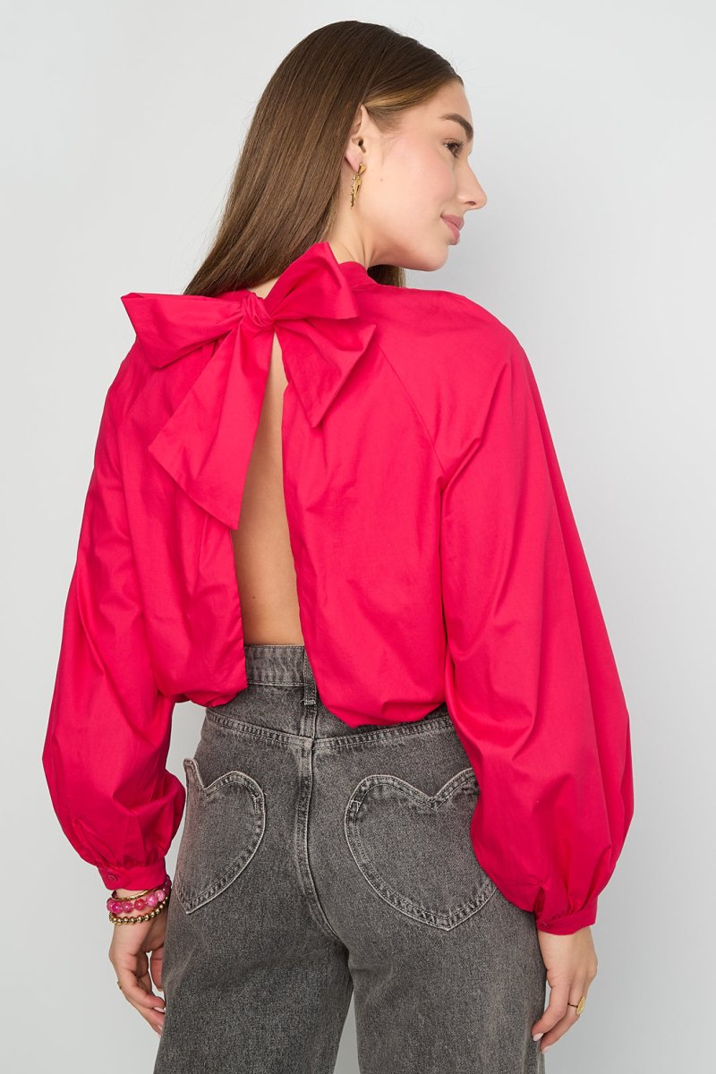 Bow Top Open Back - Velaris Femme