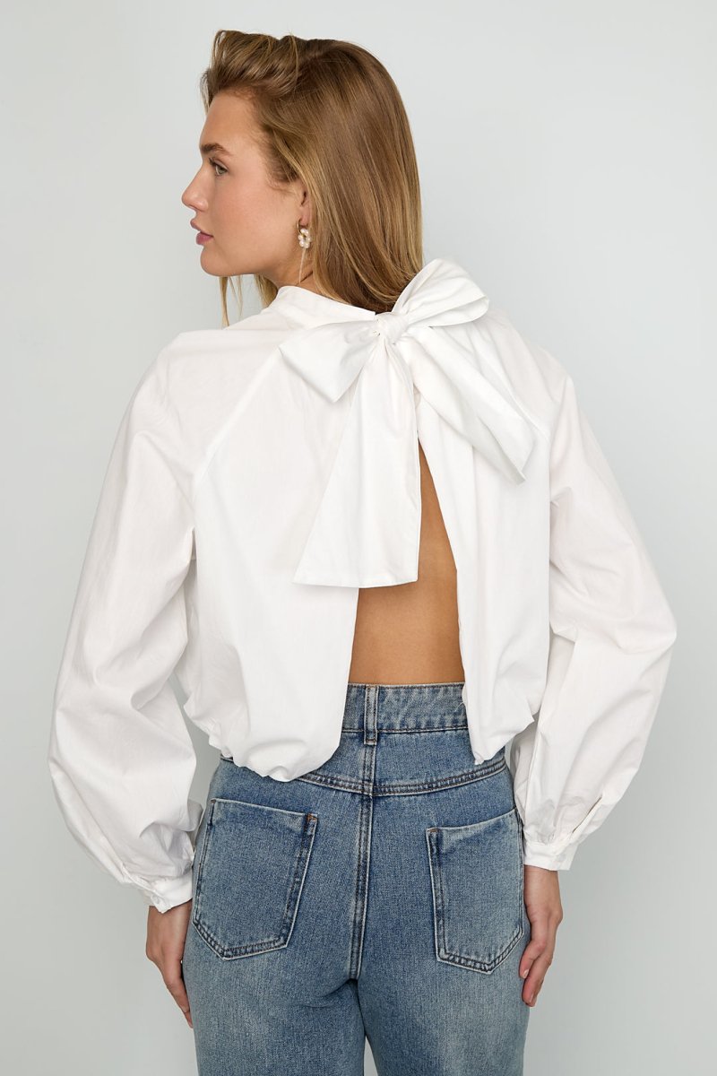 Bow Top Open Back - Velaris Femme