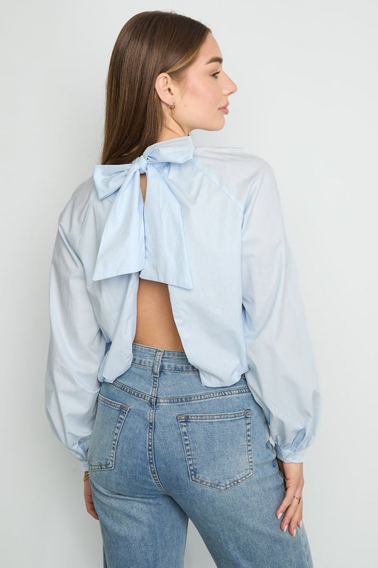Bow Top Open Back - Velaris Femme