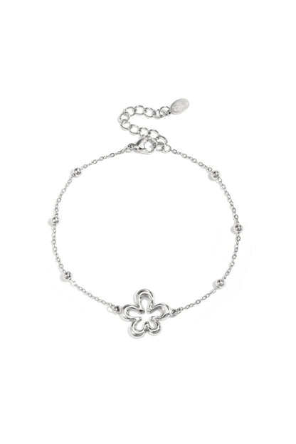 Bracelet with coral - shaped playful flowers in varying sizes - Velaris Femme