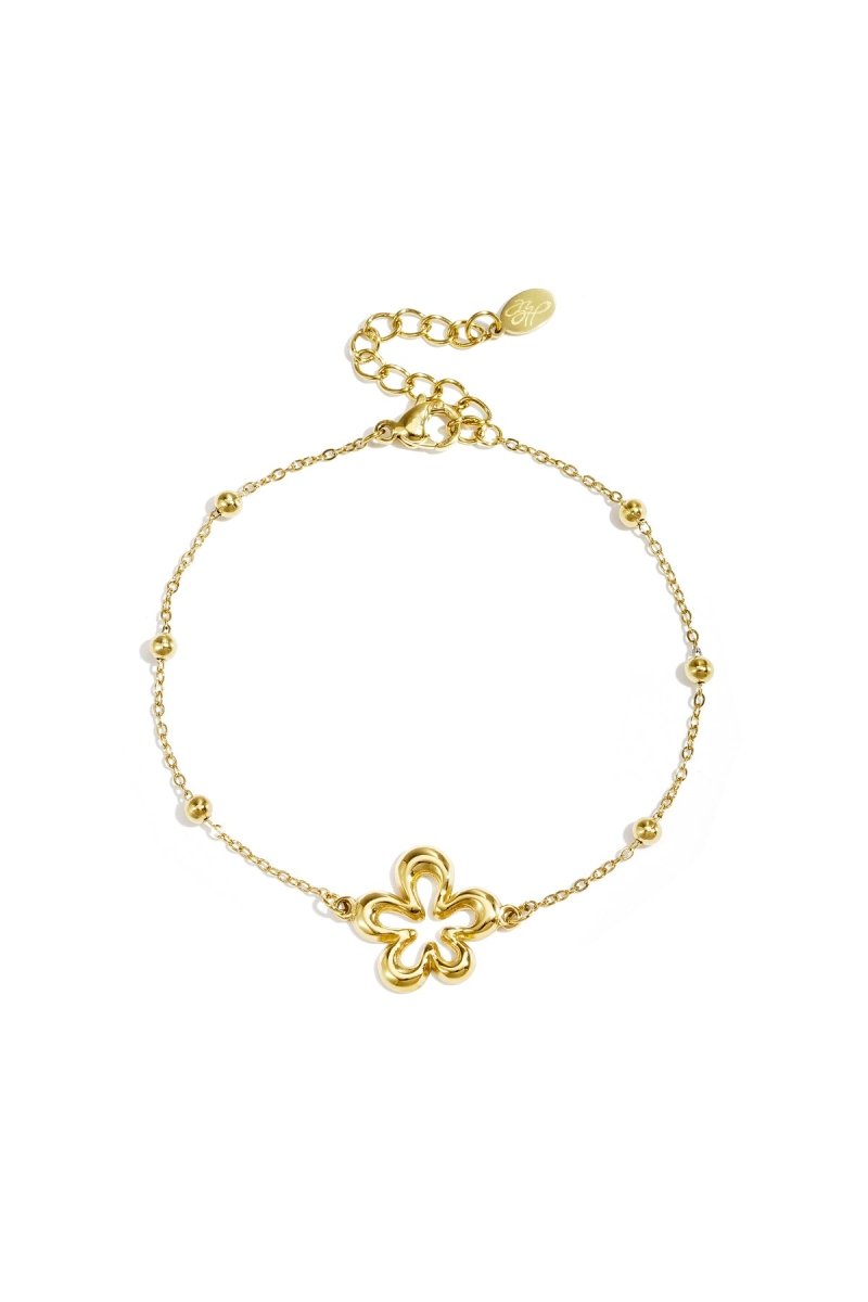 Bracelet with coral - shaped playful flowers in varying sizes - Velaris Femme