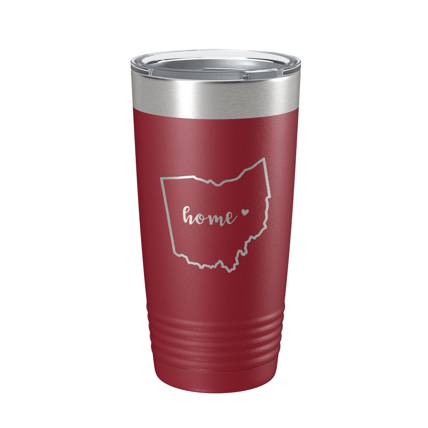 Ohio Home State Laser Engraved Tumbler 20 oz