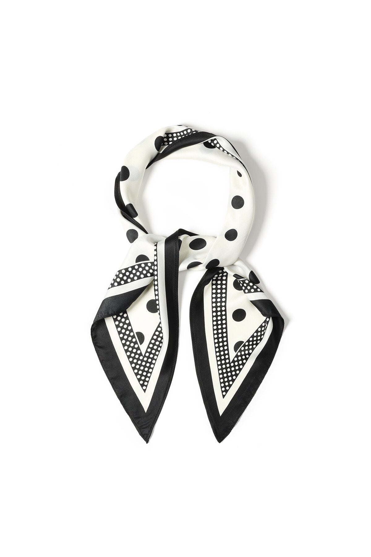 Elegant Polka Dot Summer Scarf for Women