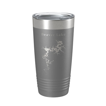 Beaver Lake Arkansas Laser Engraved Tumbler 20 oz