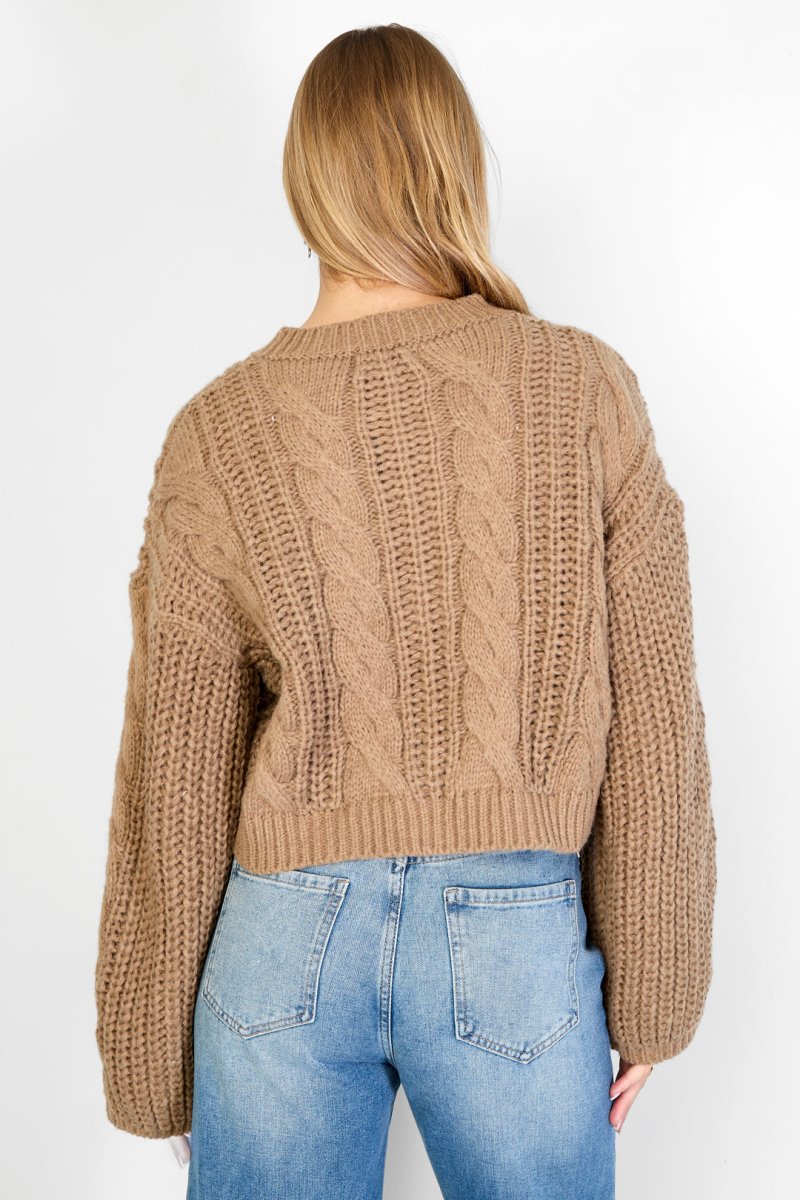 Cable Cardigan - Velaris Femme