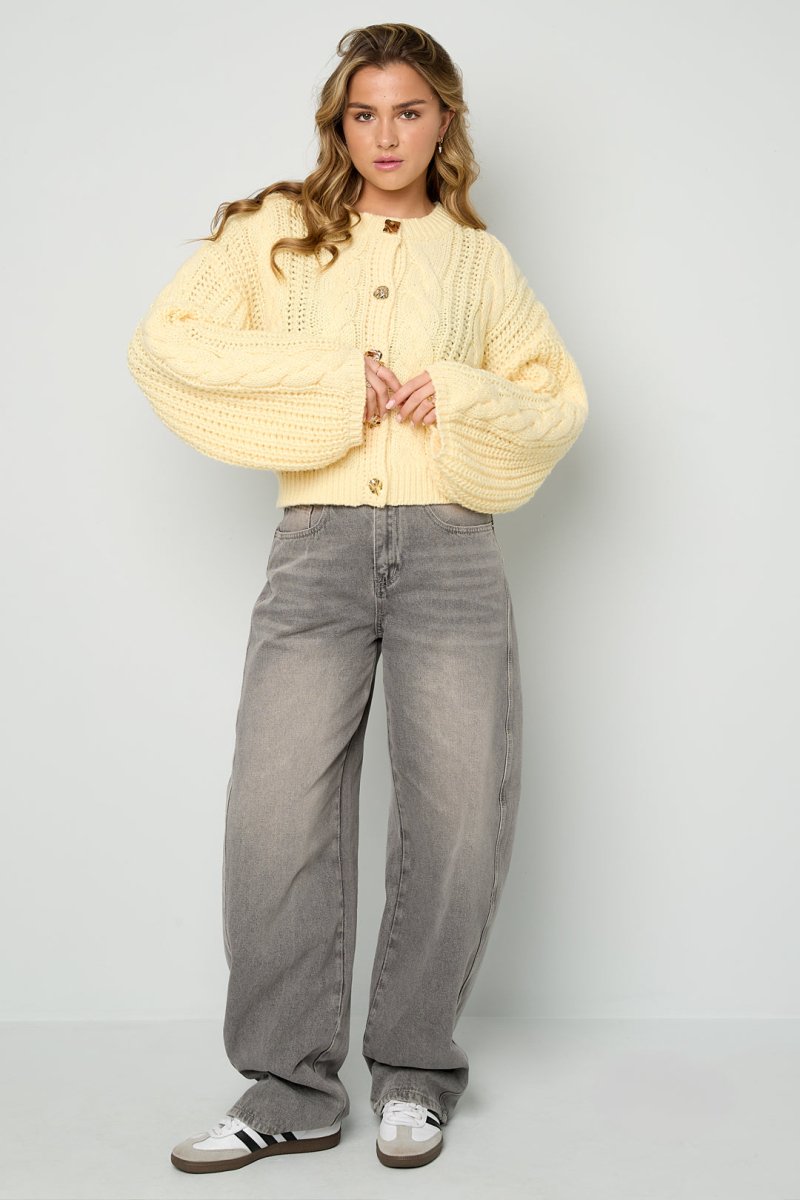 Cable Cardigan - Velaris Femme