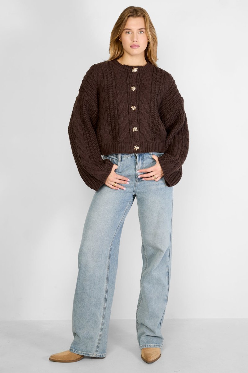 Cable Cardigan - Velaris Femme