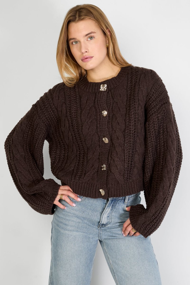 Cable Cardigan - Velaris Femme