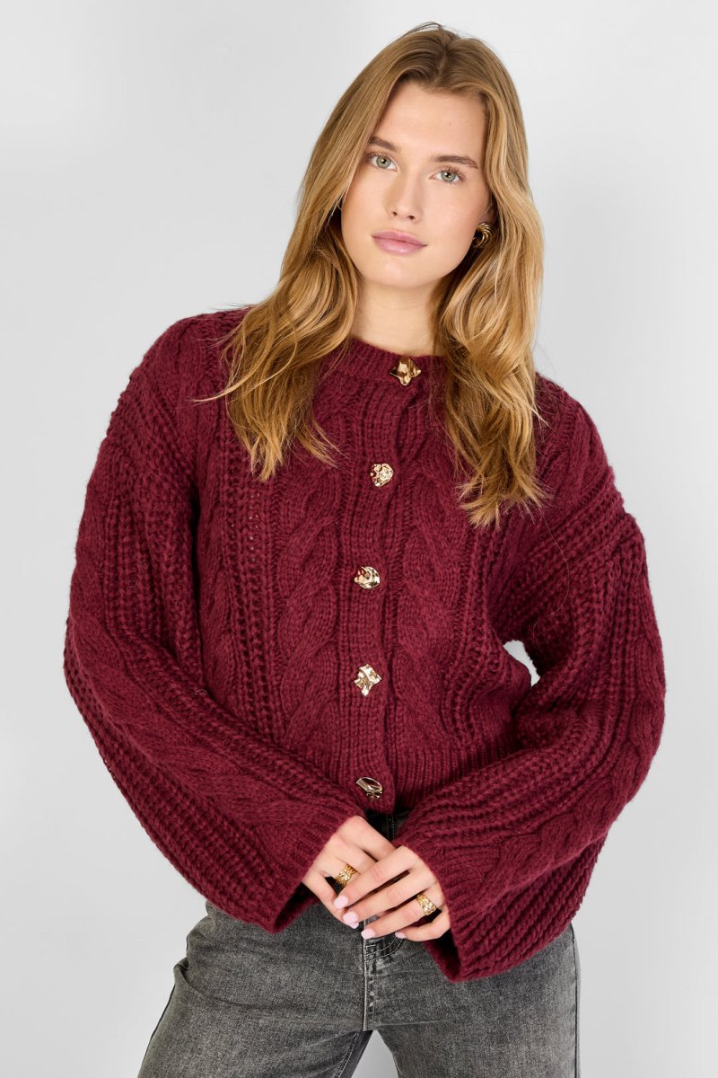Cable Cardigan - Velaris Femme