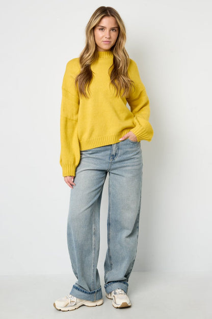 Casual Letter Knit Sweater - Velaris Femme