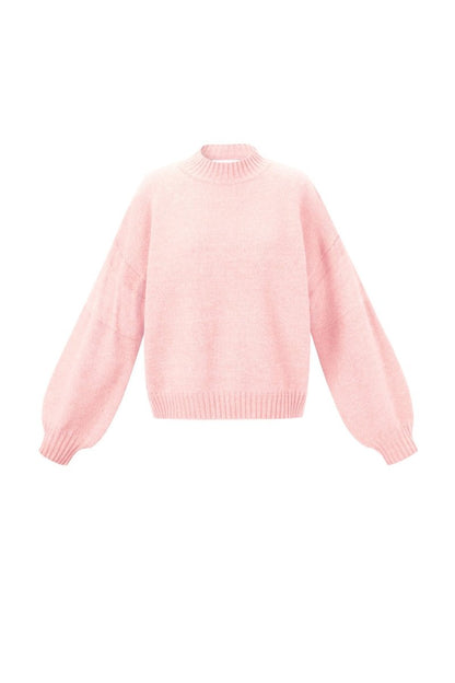 Casual Letter Knit Sweater - Velaris Femme