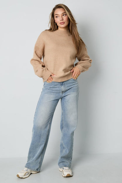 Casual Letter Knit Sweater - Velaris Femme