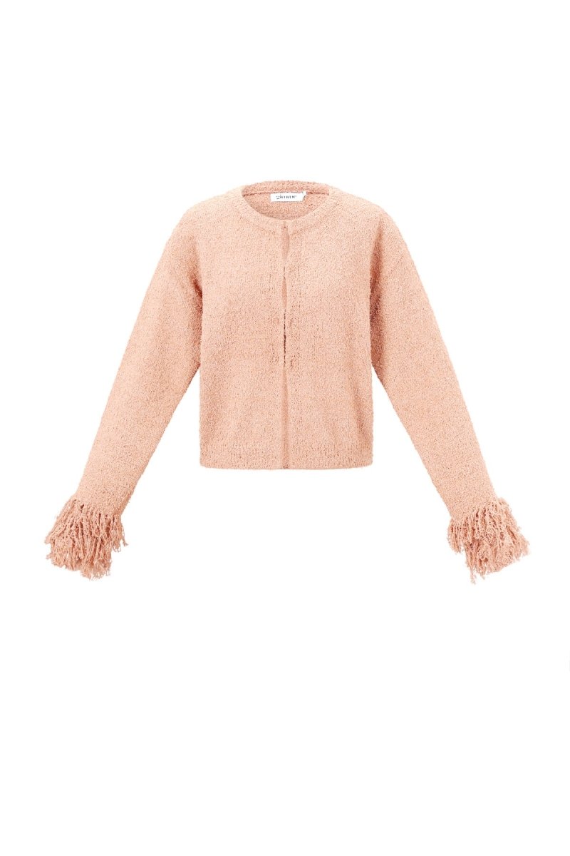 Casual Solid Color Knit Cardigan - Velaris Femme