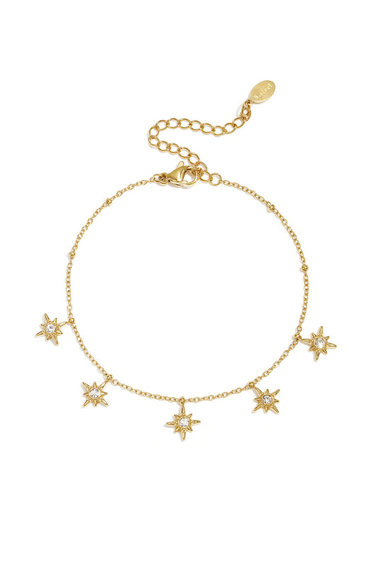Bracelet with shooting stars