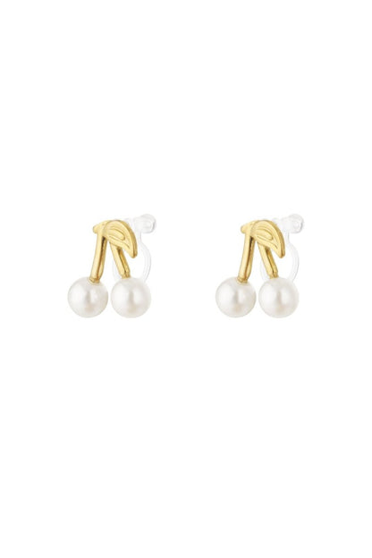 Cherry Clip Earrings - Velaris Femme